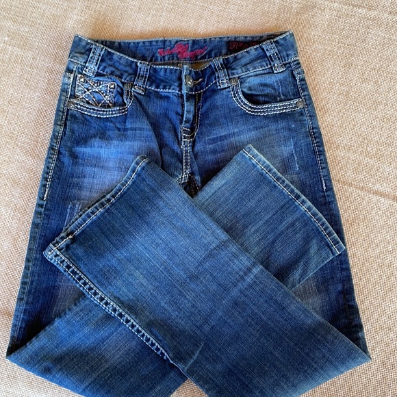 Rick and Roll Cowgirl Bootcut Jeans - Picture 3 of 12
